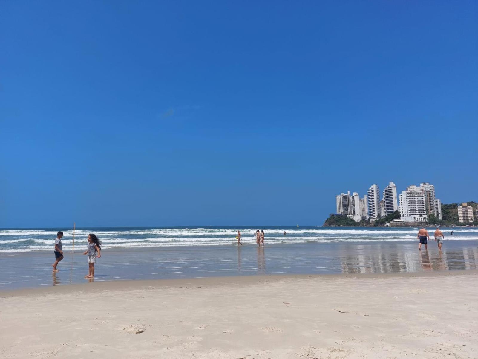 Apartamento Com Vista Mar Guaruja Ngoại thất bức ảnh